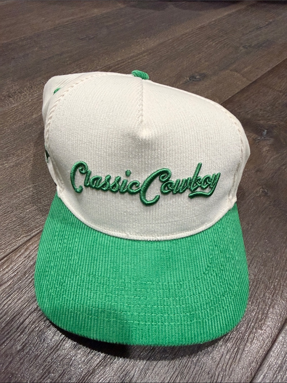 Classic Cowboy Kelly Green Trucker Hat